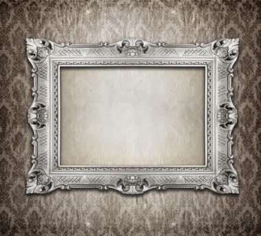 Beautiful ornate frame clipart