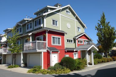 Residence in Richmond BC Canada. clipart