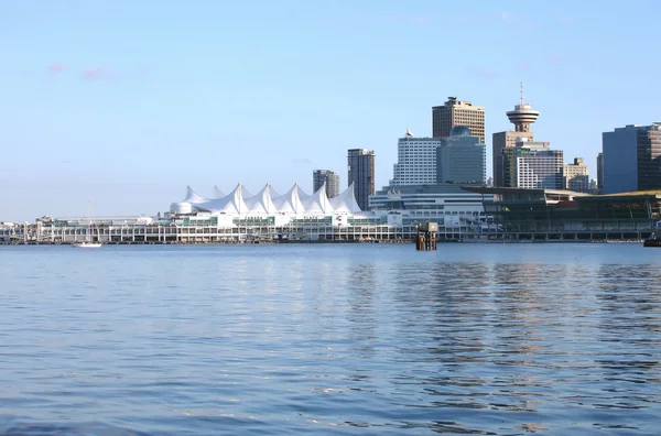 Canada Place & Vancouver BC skyline Canada. — Stock Photo, Image