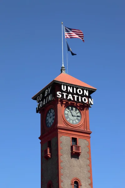 Станція Союзу башта Портленд або. — стокове фото