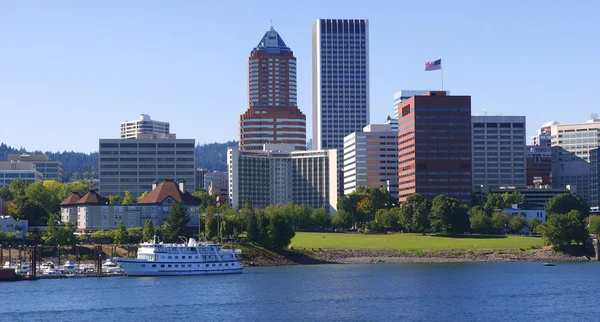 Downtown Portland Oregon panorama. — Stockfoto