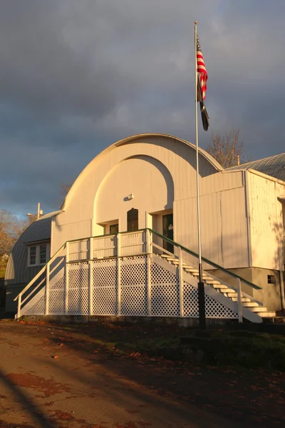Edifício memorial dos veteranos, cidade de Oregon OR . — Fotografia de Stock