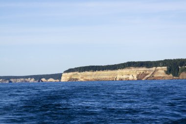 üst Yarımadası (resimde rocks) - michigan, ABD