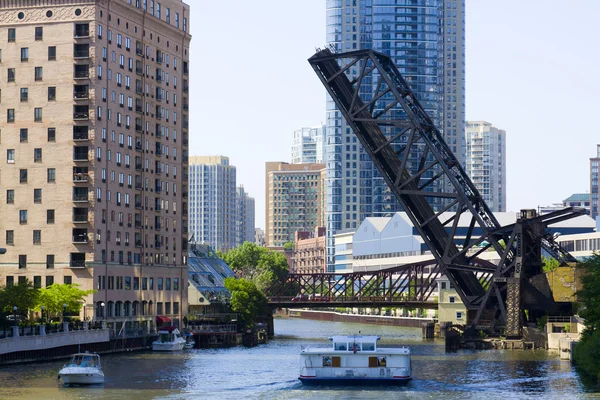 Chicago River — Stockfoto