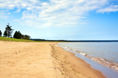 Upper Peninsula (Pictured Rocks) - Michigan, USA clipart