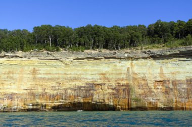 üst Yarımadası (resimde rocks) - michigan, ABD