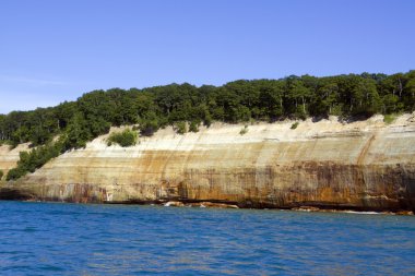 üst Yarımadası (resimde rocks) - michigan, ABD