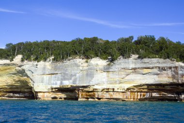 üst Yarımadası (resimde rocks) - michigan, ABD