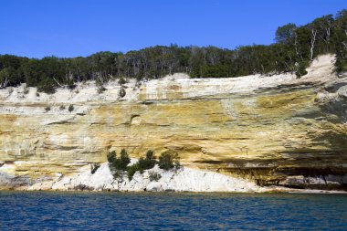 üst Yarımadası (resimde rocks) - michigan, ABD