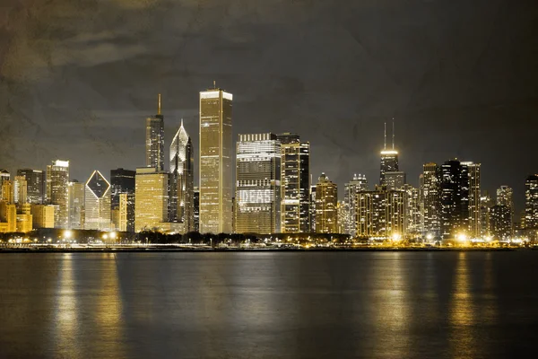 Винтажный дизайн: Чикаго — стоковое фото