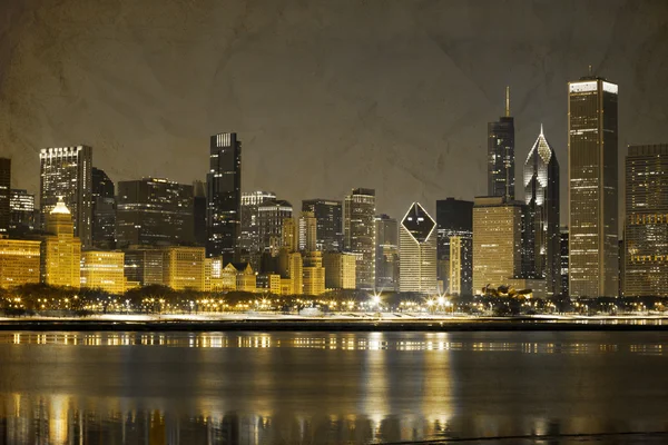 Винтажный дизайн: Чикаго — стоковое фото