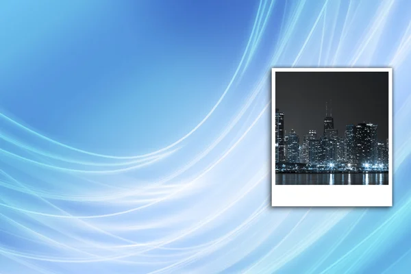 Cityscape at Night Background — Stock Photo, Image