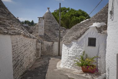 Alley Alberrobello Apulia clipart