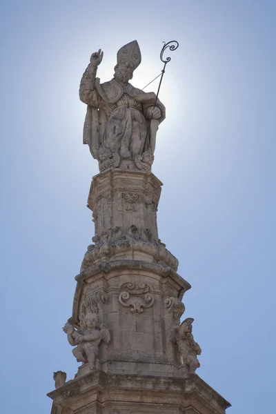 Saint oronzo heykeli — Stok fotoğraf