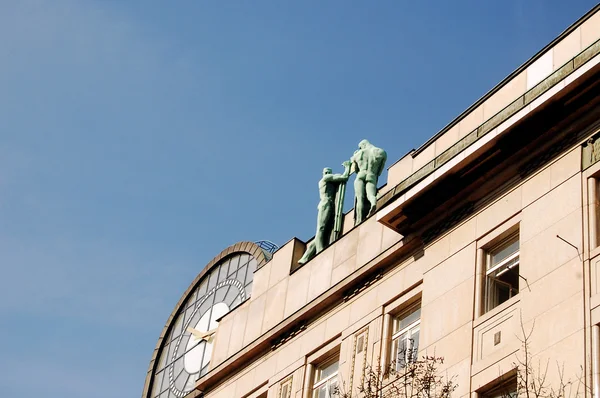 Городская архитектура в Праге 005 — стоковое фото