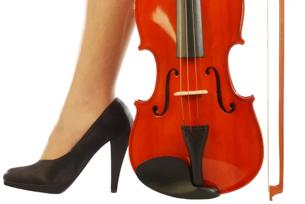 Frauen und Musikinstrument 001 — Stockfoto