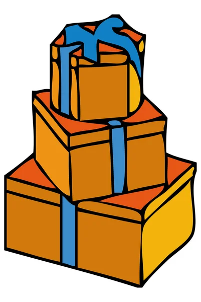 Paquetes de regalo — Foto de Stock
