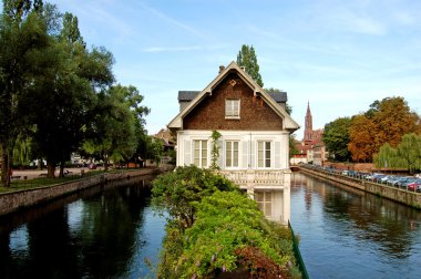 nehir hasta ve la petite france - strasbourg - Fransa