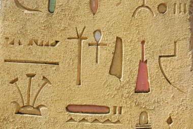 Hieroglyphs clipart