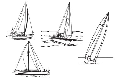 Sailing clipart