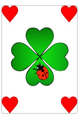 Ace of clover clipart