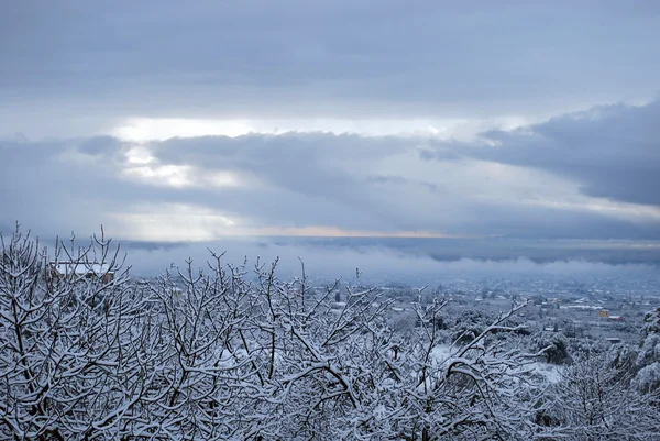 白色冬天 — 图库照片