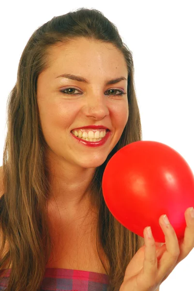 Spiel mit Luftballons — Stockfoto