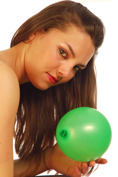 Balonlar ile oynama — Stok fotoğraf