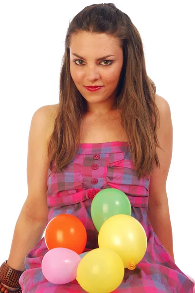 Gra z balonów — Zdjęcie stockowe