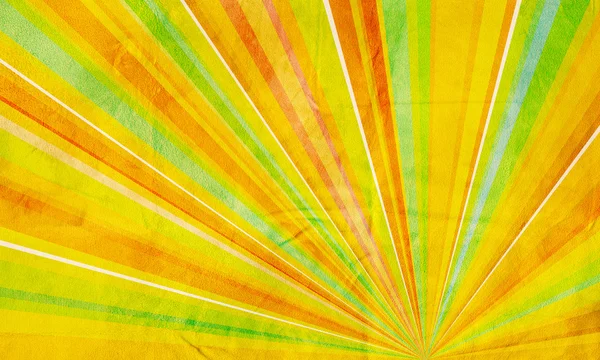 幾何学的な抽象的な背景が黄色のオレンジ色の緑と赤 — ストック写真