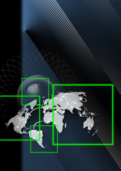 Global business background — Stock Photo, Image
