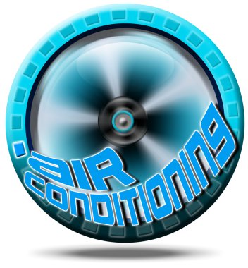 Icon air conditioning clipart