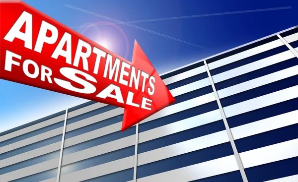 Appartamenti in vendita — Foto Stock