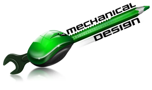 Desenho mecânico — Fotografia de Stock