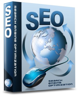 Box SEO - Search Engine Optimization Web clipart