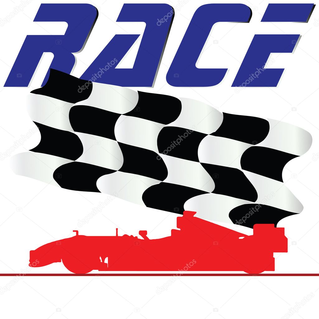 download blue racing flag