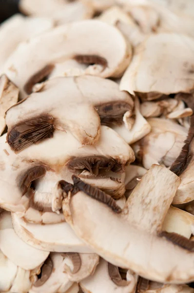 White button mushrooms — Stock Photo, Image