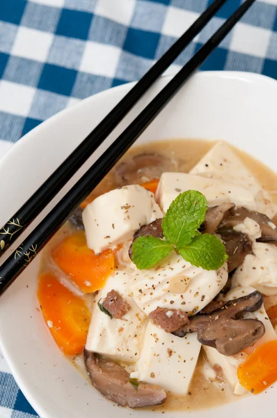 Traditionele tofu gerecht — Stockfoto