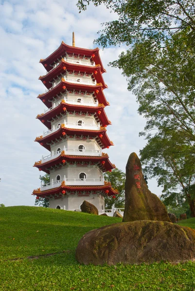 Asian Chinese pagoda — Stock Photo, Image