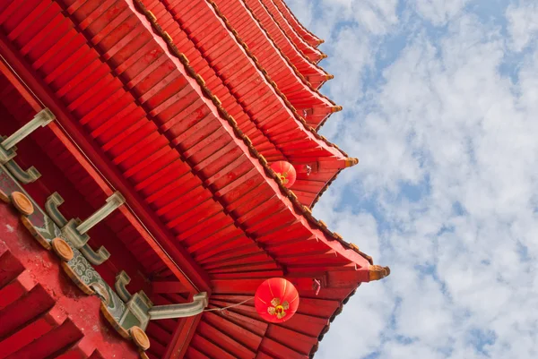 Zbliżenie architektury orientalnej — Zdjęcie stockowe