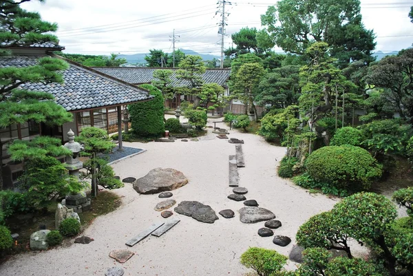 伝統的な日本庭園 — ストック写真