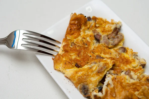 Chutný čínský styl omeletu — Stock fotografie