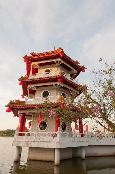 단일 중국 탑 — 스톡 사진