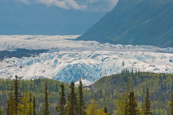 Primer plano del majestuoso glaciar — Foto de Stock
