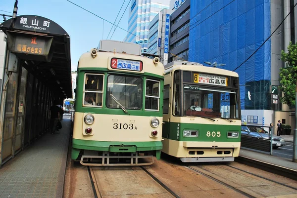 stock image Traditional trams