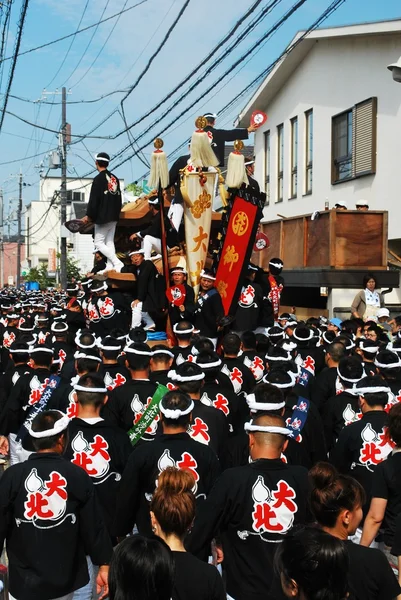 Danjiri festival i japan — Stockfoto