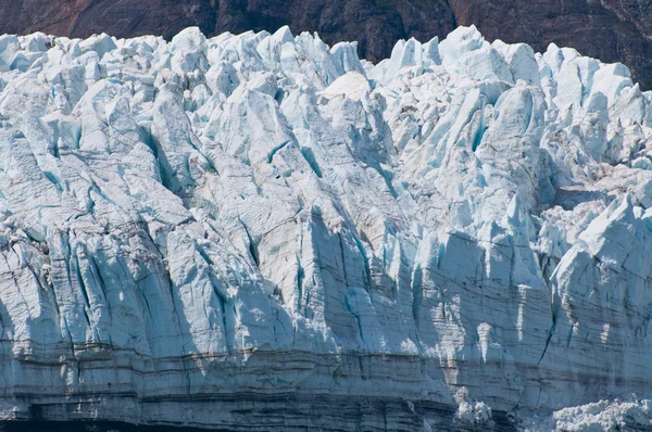 Nahaufnahme der Gletscherstruktur — Stockfoto