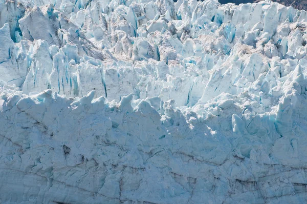 Macro da geleira Margerie — Fotografia de Stock