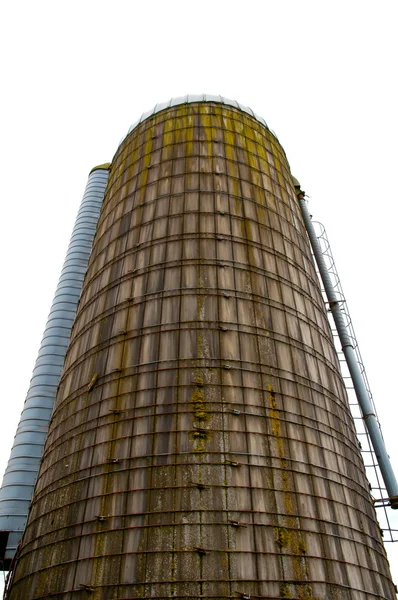 büyük metal silo için depolama