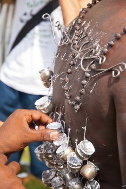 Thaipusam festival piercing